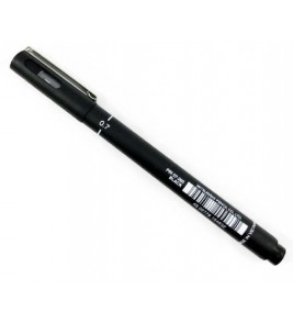 Caneta hidrográfica pin fineliner preto 0.7mm Uni-Ball