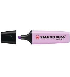 Marcador de texto boss lilás pastel Stabilo