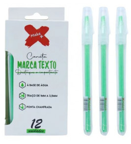 Marcador de texto basic verde Make+