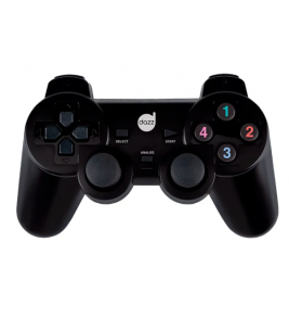 Joypad dual shock 62132-2preto 12 botões para pc Dazz