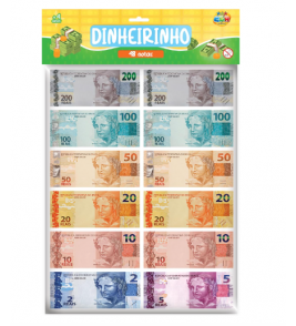 Dinheirinho 48 notas Ggb Plast