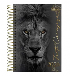 Agenda espiral louvor 208 folhas m6 Tilibra