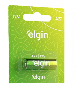 Bateria alcalina 12v a27 ig01 Elgin