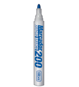 Marcador para quadro branco azul 200 Tilibra