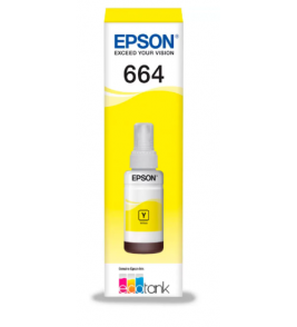 Refil tinta t664420 amarelo para impressão L200/L355 Epson