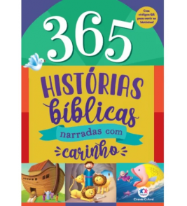 Livro 365 histórias bíblicas narradas com carinho Ciranda Cultural
