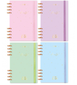 Agenda espiral miss you 176 folhas Cadersil