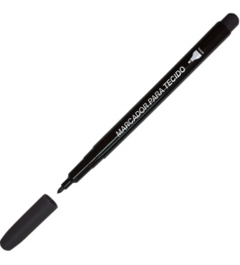Marcador para tecido preto Tilibra