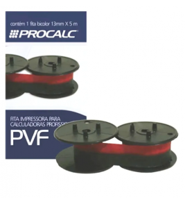 Fita para maquina calculadora pvf impressão pesada Procalc