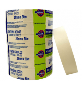 Fita crepe 24mmx50mt Eurocel