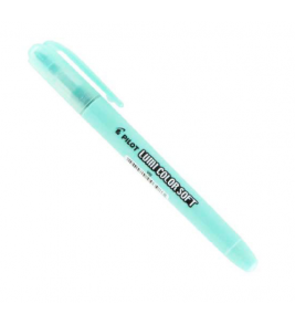 Marcador de texto lumi color soft verde pastel Pilot