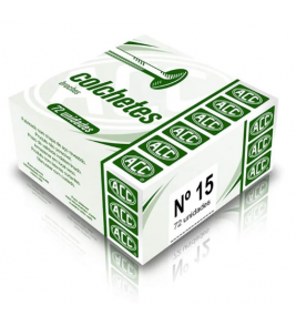 Colchete n15 em aço caixa com 72 unidades Acc