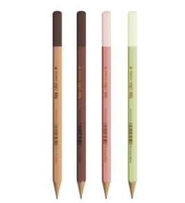  Lápis de escrever holic mocha cores Tris