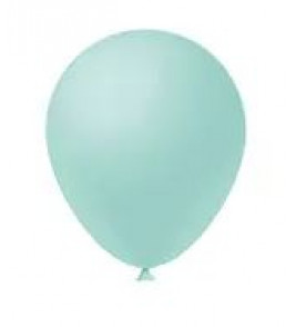  Balão liso 9 candy verde com 50 unidades FestBall