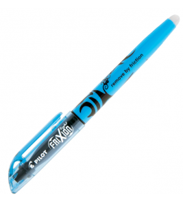 Marcador de texto frixion light azul apagável Pilot