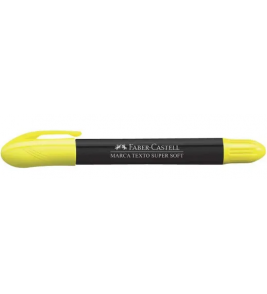 Marcador de texto gel textliner amarelo ret Faber-Castell