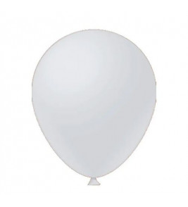 Balão liso 9 branco com 50 unidades Fest Ball