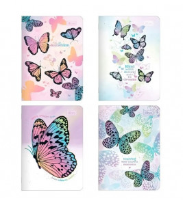 Caderno brochura capa dura 80 folhas Daisy unid. Tilibra