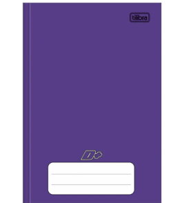 Caderno rochura Universitário D+ Roxo 96f Tilibra