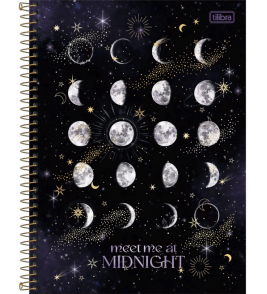 Caderno espiral capa dura universitário 16 materias 256 folhas unid. magic espiral Tilibra