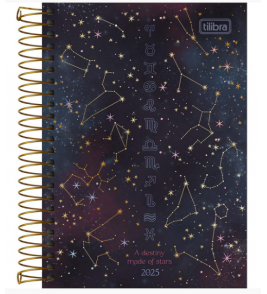Agenda espiral magic estampas m5 Tilibra