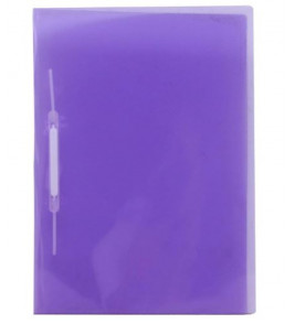 Pasta oficio fina com grampo lilás Acp