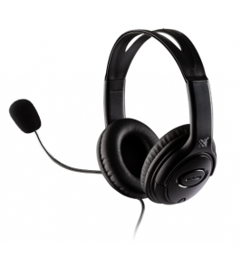 Headset basic usb preto Maxprint
