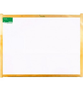 Quadro branco 150x120 estrutura madeira Souza