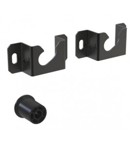 Suporte para tv 14 a 101 fixo preto U Multivisão