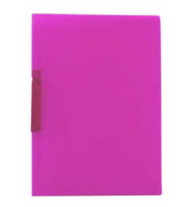 Pasta 2033 fina com meia canaleta perolada rosa Acp