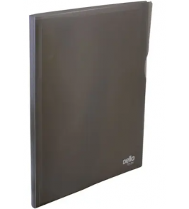 Pasta catalogo 6054I fume com 40 envelopes A4 pp Dello