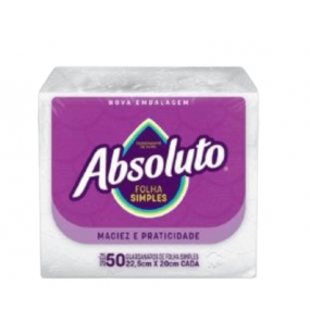  Guardanapo 18x19.5 com 38 folhas Perola