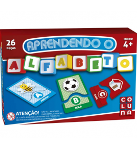Aprendendo o alfabeto 26 peças Coluna