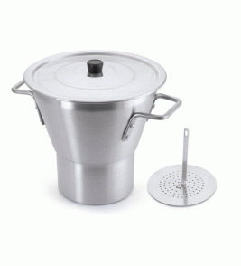 Cuscuzeiro alumínio 9,5l Alumínio Salvador