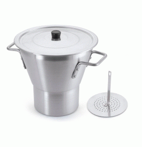 Cuscuzeiro alumínio 9,5l Alumínio Salvador