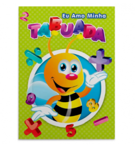 Tabuada eu amo minha 16 folhas (ensino fundamental) Bahia Artes Gráficas 