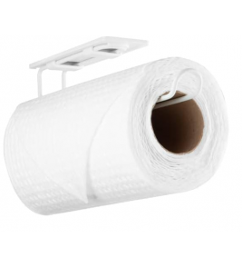 Suporte para papel toalha com dupla-face aço branco Arthi