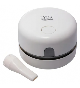 Aspirador de pó mini branco USB 6cm Lyor
