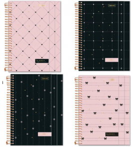 Agenda espiral audrey 176 folhas Cadersil