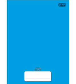 Caderno brochurao cd 96 folhas d+ azul Tilibra