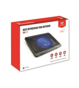 Suporte para note 13 nbc-11bk com cooler preto C3tech