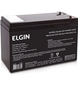 Bateria para nobreak 12v 7ah selada 82293 Elgin