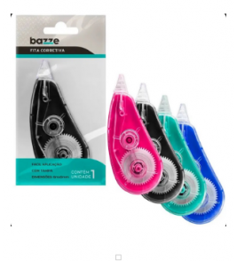 Fita corretiva 6mx5mm polybag Bazze