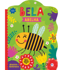 Livro história com atividade bela abelha Ciranda Cultural