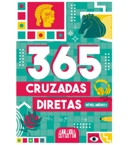 Livro 365 cruzadas nível médio l Ciranda Cultural