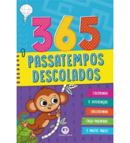 Livro 365 passatempos descolados Ciranda Cultural