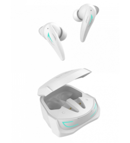 Fone de ouvido tws bluetooth gamer pro branco Bright