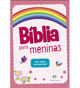 Bíblia para meninas 128 páginas Ciranda Cultural