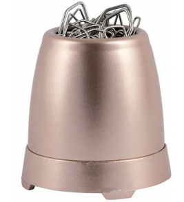 Porta clips metalizado rose Maxcril/Waleu