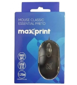 Mouse usb classic essential 1000 dpi pto Maxprint